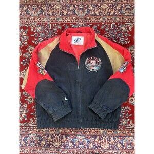 NASCAR 50TH Anniversary 1948-1998 Racing Jacket Coat by Logo Athletic - Size L